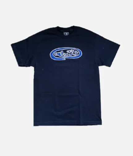 Adwysd Oval T-Shirt Navy | Upto 30% Discount