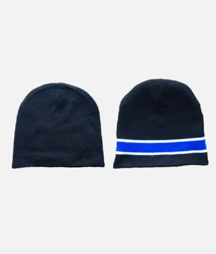 Adwysd Reversible No Cuff Beanie Black (1)